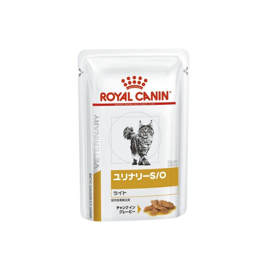 ロイヤルカナン 猫用 ユリナリーS/O ライト ウェット パウチ 85gのパッケージ